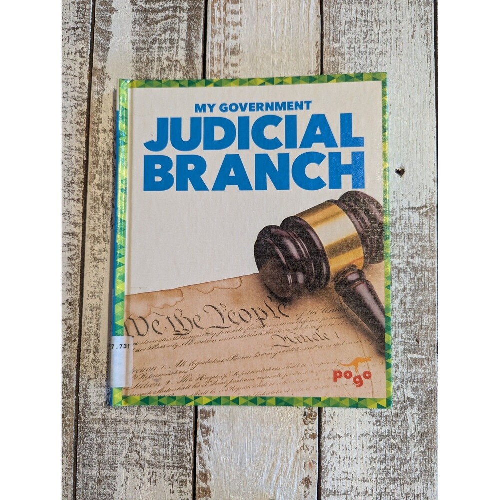 My Government: Judicial Branch (Jump!) Hardcover Library Binding Ages 9-12